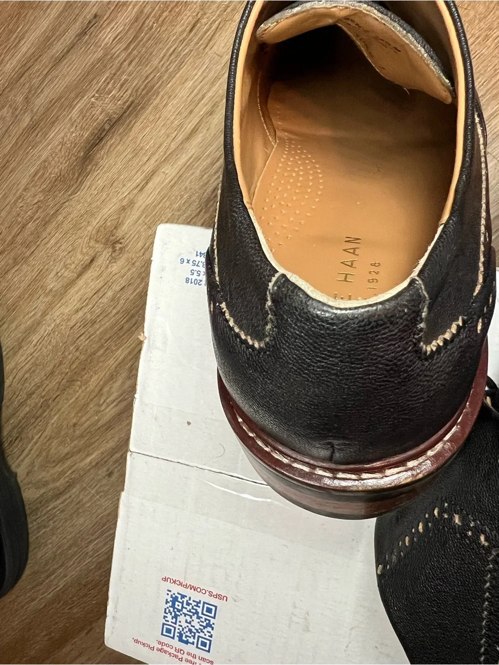 Cole Haan Warren Wingtip Oxford Dress Shoes Men's size 10.5 EUC